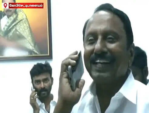 11,000 வாக்குகள் வித்தியாசத்தில் முன்னிலை… கொண்டாட்டத்தில் செங்கோட்டையன்