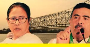மம்தா கோட்டையில் விழுந்த இடி!  – 135 இடங்களில் தாமரை முன்னிலை!