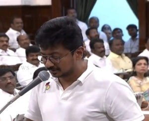 உதயநிதி ஸ்டாலின் பதவியேற்பு..!!