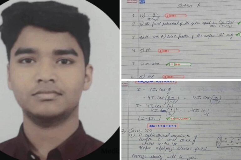 CBSE தேர்வில் குளறுபடி..! “இது என்னோட கையெழுத்தே இல்ல”… நான் எழுதிய விடைத்தாள் எப்படி மாறிச்சு..? ஆதாரத்தை வெளியிட்டு பிளஸ் 2 மாணவர் கண்ணீர்..! 