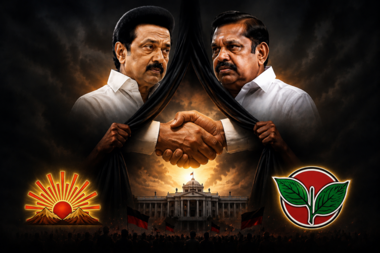 ”இதற்கு மேலும் ஆதாரம் வேணுமா?” திமுக, அதிமுக ‘கூட்டணி ஆட்சி’ திட்டம்…. வரிசையாக அம்பலப்படுத்தும் கூட்டணி கட்சிகள்….!! 