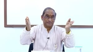 2026 ஆம் ஆண்டுக்கான பத்மஸ்ரீ பெற்ற சமஸ்கிருத அறிஞரான வேம்பட்டி குடும்ப சாஸ்திரி  
