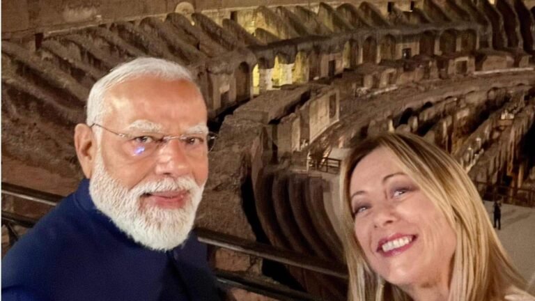 இத்தாலி பிரதமர் மெலோனிக்கு ‘மெலடி’ மிட்டாய் பரிசளித்த பிரதமர் மோடி; வைரலாகும் வீடியோ  