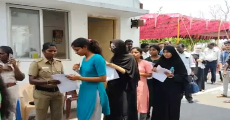 நாடு முழுவதும் நடைபெற்ற இளநிலை மருத்துவப் படிப்புக்கான நீட் நுழைவு தேர்வு!
