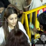 மறைந்த இயக்குநர் பாக்யராஜ் உடலுக்கு அஞ்சலி செலுத்த வந்த நடிகை திரிஷா..!