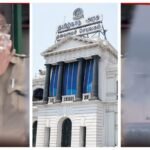 சென்னை துறைமுகத்தில் சல்பர் தீ பிடித்து எரிவதால் புகை மூட்டம் 