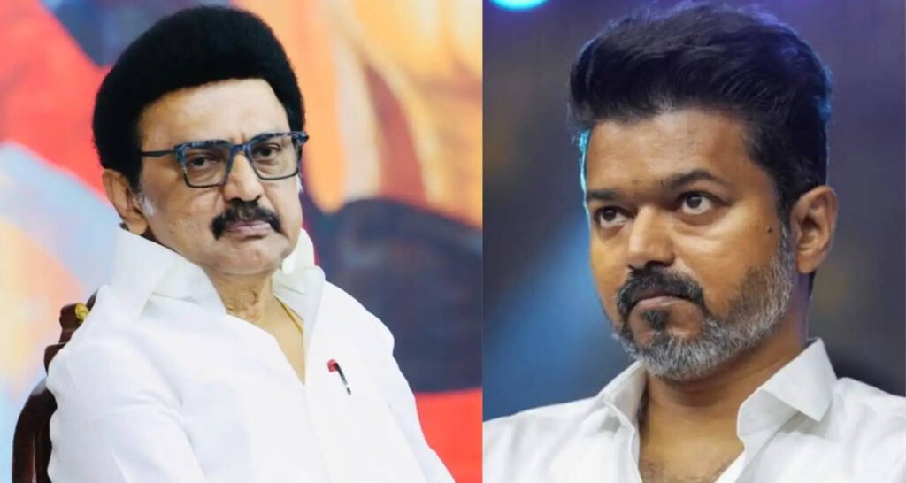 விஜயை கடுமையாக விமர்சிக்கும் திமுக
