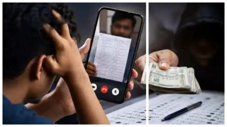 மறுபடியுமா..?  நீட் கசிவு தலைவலி.. இன்று கூடவா..? 