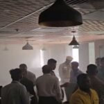 விஜய் தங்கியிருந்த டெல்லி இல்லத்தில் தீ விபத்து!