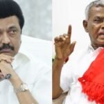 மு.க ஸ்டாலின் பேசுனது தப்பு… கொந்தளித்த பெ. சண்முகம்… நறுக் பதிலடி…!!! 