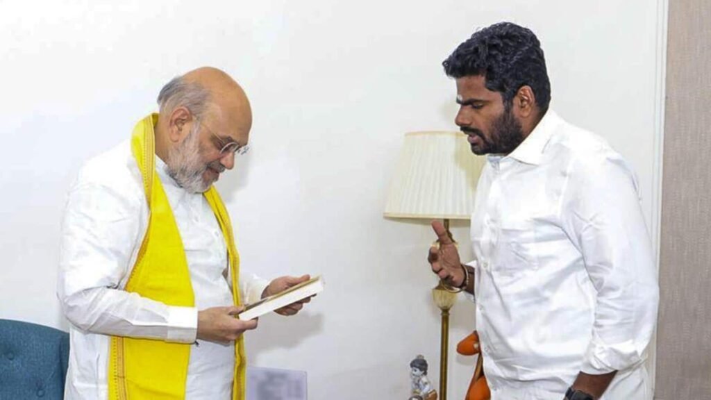 அமித் ஷா தடுத்தும் அண்ணாமலை பிடிவாதம்? பாஜவிலிருந்து விலகி ‘விஜய்’ பாணியில் பயணம்?  
