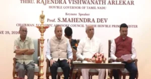 வளர்ந்த இந்தியா 2047 இலக்கை நோக்கி தமிழக வளர்ச்சியை நிர்ணயிக்க வேண்டும் – ஆளுநர் அர்லேகர் பேச்சு!