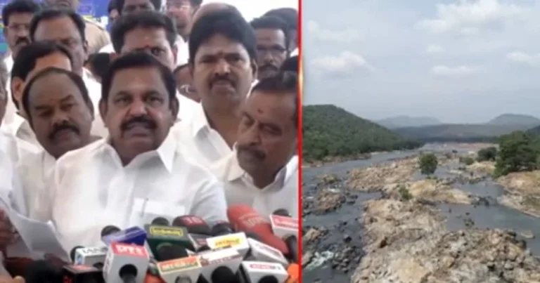 மேகதாது அணை குறித்து  பேச அனுமதி மறுப்பு – பேரவையில் இருந்து அதிமுக வெளிநடப்பு!