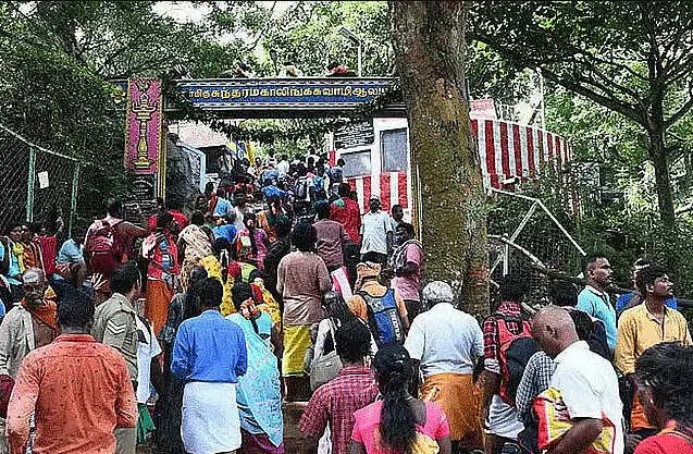 சதுரகிரி மலைக்குச் செல்ல 4 நாட்கள் மட்டுமே அனுமதி..!