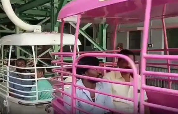 பழனியில் ரோப் கார் சேவை நிறுத்தம்