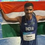 வரலாற்று சாதனை படைத்த குல்வீர் சிங்..!! 10,000 மீ பந்தயத்தில் பதக்கம் வென்ற முதல் இந்தியர்..!!