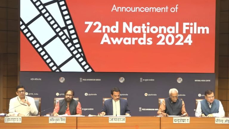 72வது தேசியத் திரைப்பட விருதுகள்: ‘புளூ’ தமிழ் படத்திற்காக டிஎஸ் ஹரிஹரசுதனுக்கு சிறந்த சவுண்ட் டிசைன் விருது  