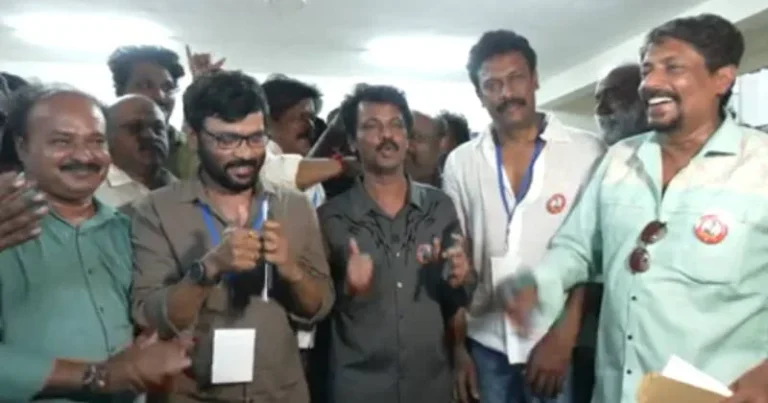 தென்னிந்திய திரைப்பட எழுத்தாளர் சங்கத் தேர்தல் – சேரன் அணி வெற்றி!