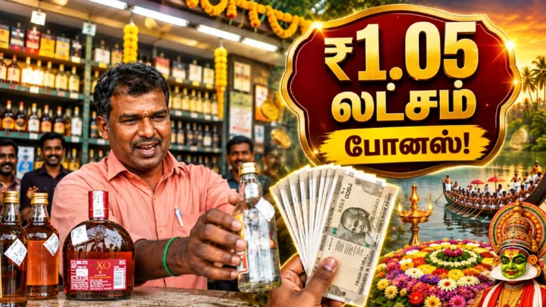 ரூ.1.05 லட்சம் போனஸ்! ஓணத்துக்கு BEVCO ஊழியர்களுக்கு கேரள அரசு கொடுத்த சர்ப்ரைஸ்