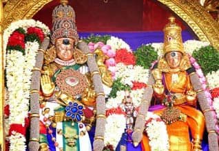 மதுரை மீனாட்சி அம்மன்‌ கோயிலில் தருமிக்கு பொற்கிழி அளித்த லீலை உற்சவம்