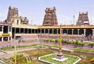 மதுரை மீனாட்சியம்மன் கோயில் சொத்து முறைகேடு…. ரூ.60 கோடி மோசடி வழக்கில் இருவர் கைது….!! 