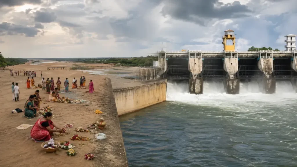 ஆடிப்பெருக்குக்கு வறண்ட காவிரி… மாலைக்குள் தமிழகம் வரும் தண்ணீர்?