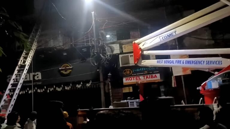 கொல்கத்தா ஹோட்டல் தீ விபத்தில் குழந்தை உட்பட 9 வங்கதேச நாட்டினர் உயிரிழப்பு  