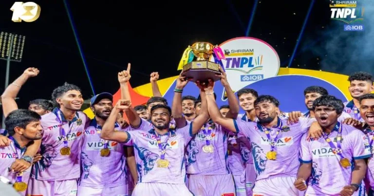 டி.என்.பி.எல்.கிரிக்கெட் தொடர் – சாம்பியன் பட்டம் வென்றது கோவை!