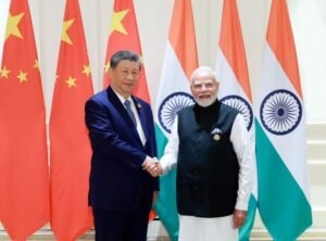 இந்தியத் தலைமையமைச்சர் மோடியுடன் ஷிச்சின்பிங் சந்திப்பு