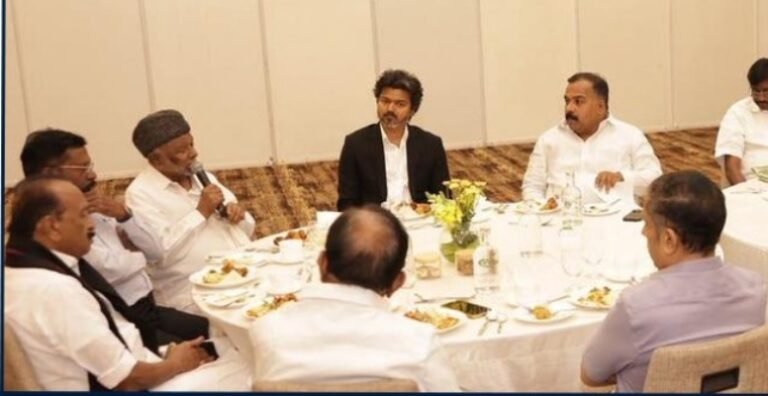 “தவெக நட்சத்திர பேச்சாளர்கள் பட்டியலில் அதிரடி நீக்கம்!”..