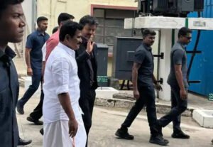மின்வாரிய அலுவலுகத்திற்கு முதல்வர் விஜய் திடீர் விசிட்…பதறிய அதிகாரிகள்..!!