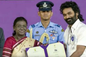 ‘கேப்டன் மில்லர்’ படத்திற்கு `சிறந்த நடிகர்’ விருது வாங்கிய தனுஷ்