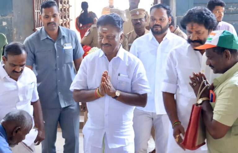முன்னாள் முதலமைச்சர் ஓ.பன்னீர்செல்வத்துக்கு பாதுகாப்பு குறைப்பு..!!