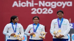 வில்வித்தையில் இந்தியா தங்கம் வென்று அசத்தல்…!!
