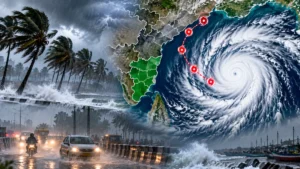 வங்கக்கடலில் தீவிரமடைந்த காற்றழுத்த தாழ்வு! தமிழகத்தின் 5 மாவட்டங்களுக்கு மழை!