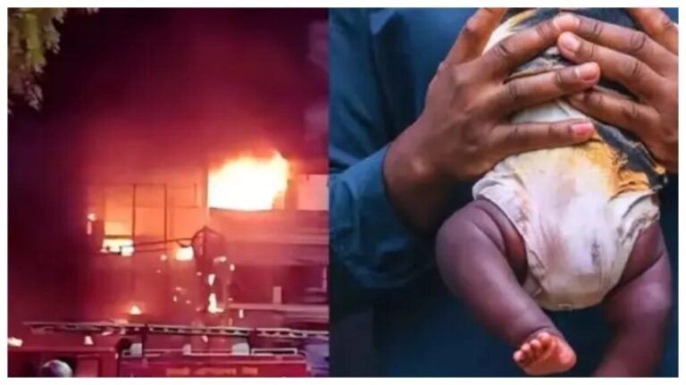 அரசு மருத்துவமனையின் சிறப்பு தீவிர சிகிச்சைப் பிரிவில்  தீ