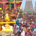மதுரை மீனாட்சி அம்மன் கோயிலில் கோலாகலம்! 17 ஆண்டுகளுக்குப் பிறகு இன்று குடமுழுக்கு