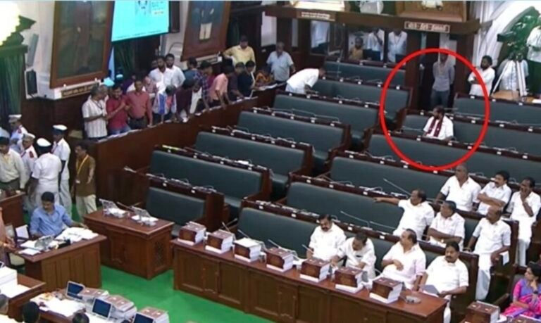 மொத்தமாக வெளிநடப்பு செய்த திமுக….  உச்சகட்ட பரபரப்பு….!! 