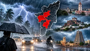 நாளை ஈரோடு, நாமக்கல், மதுரையில் கனமழை! வானிலை மையம் முக்கிய அலர்ட்!