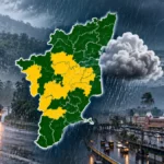 தேனி, திண்டுக்கல், ஈரோடு மாவட்டங்களில் கனமழை வாய்ப்பு….வானிலை மையம் அலர்ட்!