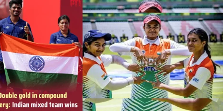 ஒரே நாளில் 2 தங்கம்; வில்வித்தையில் இந்தியா சாதனை