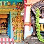 கும்பகோணத்தில் ராமர் வாசலில் காவல் காக்கும் அனுமன்