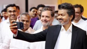 2029ல் விஜய் பிரதமர் ஆவார்: தவெக எம்.எல்.ஏ கனிமொழி பேச்சால் மீண்டும் அரசியல் பரபரப்பு  