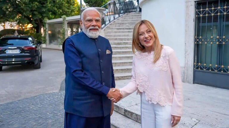 இத்தாலியின் மிக நீண்ட காலம் பிரதமராக பணியாற்றிய மெலோனிக்கு மோடி வாழ்த்து  