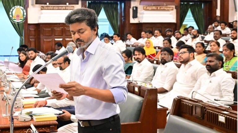 தமிழக சட்டசபையில் முதல்வர் விஜய் பதிலுரை:’சட்டத்தின் முன் அனைவரும் சமம்; காவல் துறை தலையீடின்றி செயல்படும்’  