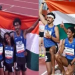 ஆசிய விளையாட்டு போட்டி – 400 மீட்டர் கலப்பு தொடர் ஓட்டத்தில் இந்தியாவுக்கு வெள்ளி!