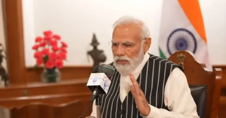 இந்தியாவுடன் மோத துணியும் பயங்கரவாதிகளுக்கு தக்க பதிலடி கொடுக்கப்படும் – பிரதமர் மோடி