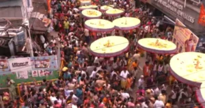 திருப்பதி ஏழுமலையான் கோவில் வருடாந்திர பிரம்மோற்சவம் – திருக்குடைகள் நன்கொடை!
