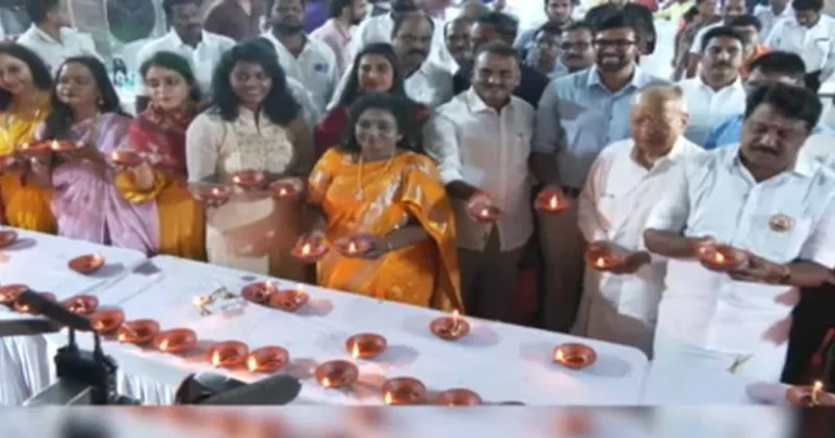 பிரதமர் மோடியின் 25 ஆண்டுகால மக்கள் சேவைக்கு பாராட்டு – சென்னையில் ஆசீர்வாத தீபம் ஏற்றும் விழா!