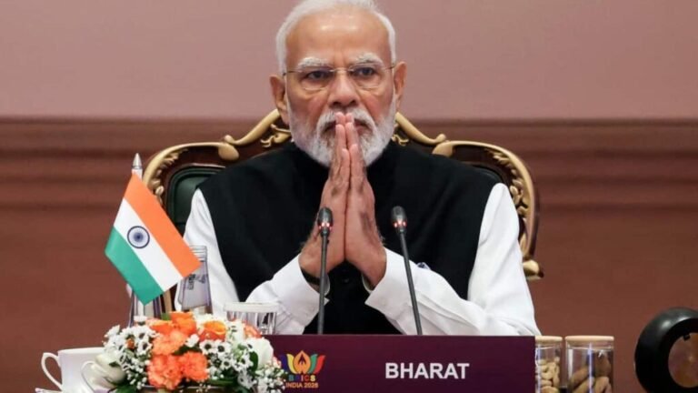 உலகளாவிய பதற்றங்கள் குறித்து பிரதமர் மோடி கவலை…. டெல்லி பிரிக்ஸ் உச்சி மாநாட்டுப் பேச்சு….!! 